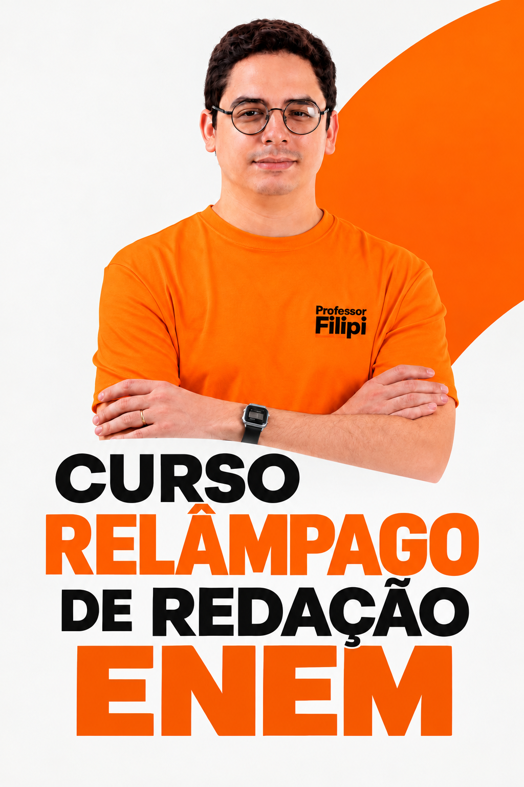 Capa do Curso Relâmpago de Redação ENEM